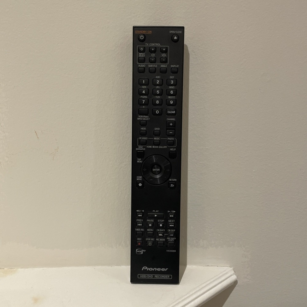 Pioneer VXX3288 HDD/DVD Recorder Remote Control - Genuine